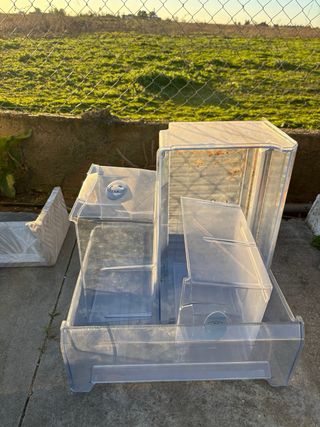 TEKA. Conjunto completo de cajones de nevera