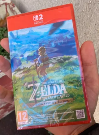 Zelda Breathe of the Wild Switch 2
