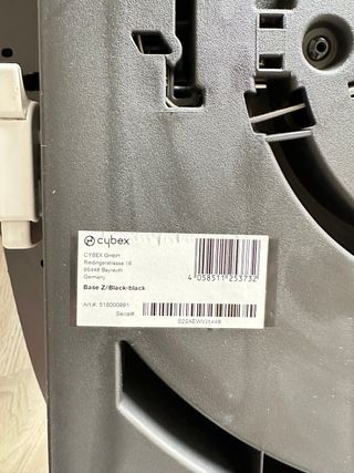 Base con Isofix Cybex Z one giratoria