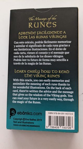 Oráculo El Mensaje de las Runas de Eva Ibáñez