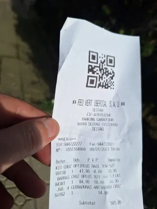 Bacas completas Cruz OPLUS S-FIX