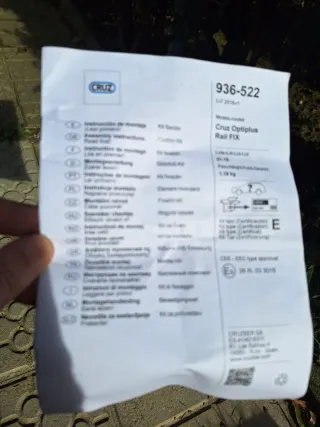 Bacas completas Cruz OPLUS S-FIX