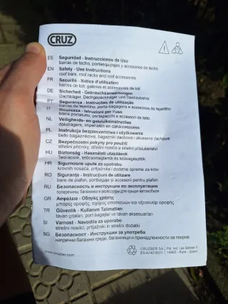 Bacas completas Cruz OPLUS S-FIX