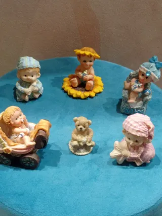 delizioso set di oggettistica vintage