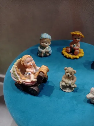 delizioso set di oggettistica vintage