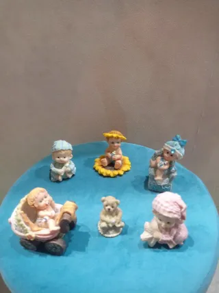 delizioso set di oggettistica vintage