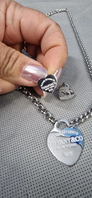 T!ffany set acero inoxidable