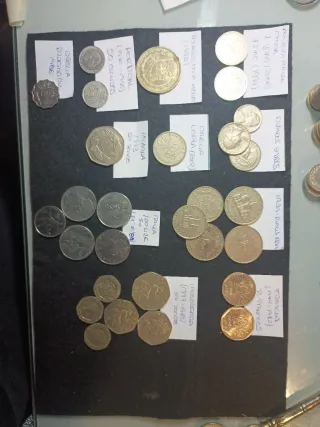 Lote monedas variado