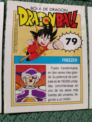 Lote 25 Tarjetas Dragón Ball