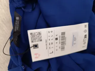 Mono largo cinturón fornitura zara talla L