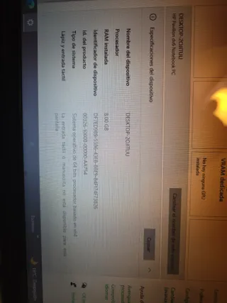 Portátil hp usado Esta formateado