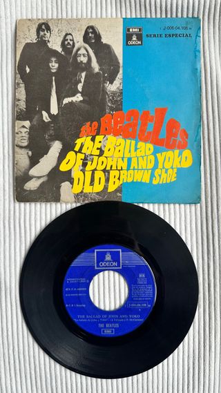 Beatles sg The ballad of John and Yoko Ed. España