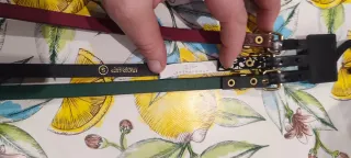 Lote de 3 cinturones finos