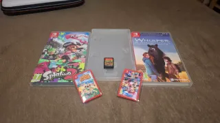 Pack Nintendo Switch OLED + 5 Juegos + Accesorios!