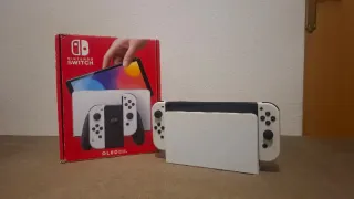 Pack Nintendo Switch OLED + 5 Juegos + Accesorios!