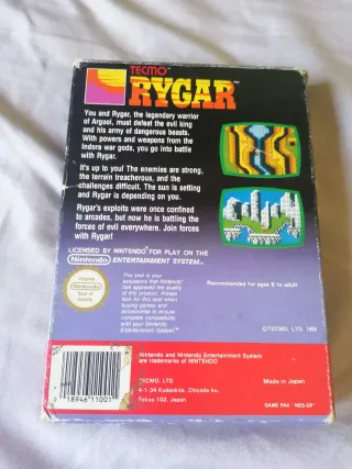 Rygar Nintendo Nes