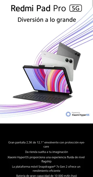 Tablet Xiaomi Redmi Pad Pro 5G