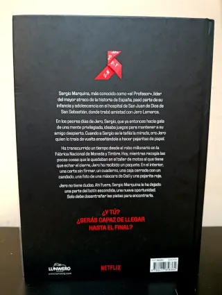 Escape Book La Casa de Papel, Diario del Profesor