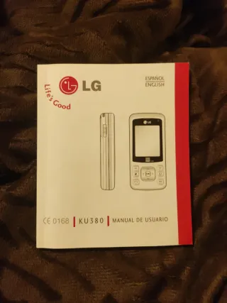 Teléfono móvil vintage LG KU380.