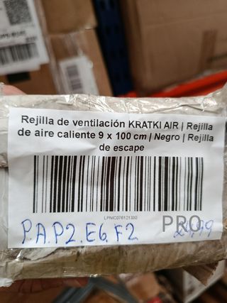 Griglia di ventilazione 9x100