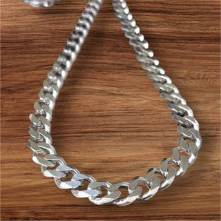 Cadena Barbada Plata de Ley 925 Maciza 9.2mm