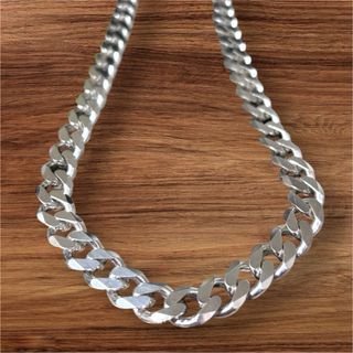 Cadena Barbada Plata de Ley 925 Maciza 9.2mm