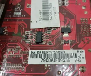 Tarjeta gráfica ASUS X1650 512 MB Silent