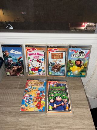 Lote de juegos psp