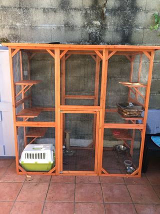 Jaula grande para gatos u otros animales