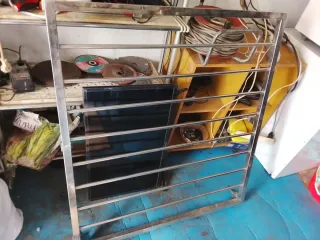 Reja ventana de acero inoxidable