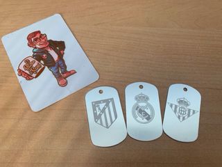 CHAPAS ALUMINIO (EQUIPOS FUTBOL)