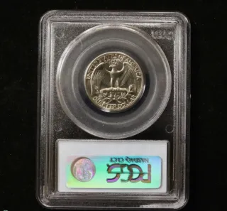 MONEDA QUARTER DOLLAR.1968D.CERTIFICADA.PCGS MS66.