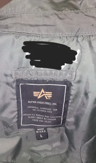 Cazadora alpha industries