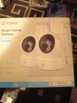 Pack 2 cámaras de vigilancia marca Ezvizz