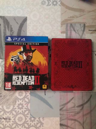 Scatola edizione speciale di Red Dead Redemption 2