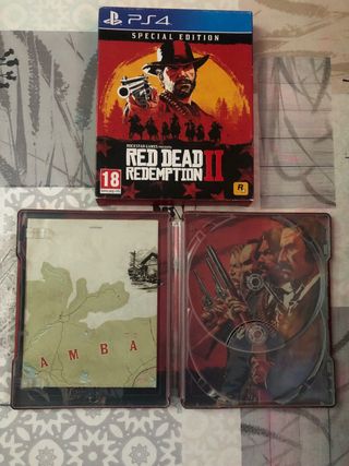 Scatola edizione speciale di Red Dead Redemption 2