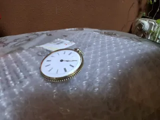 Reloj de bolsillo antiguo en plata Dubois de llave