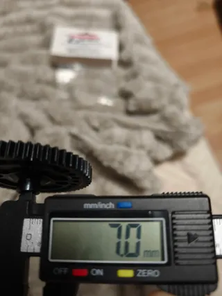 Engrenagem de dentes rectos em aço carbono GPM Rac