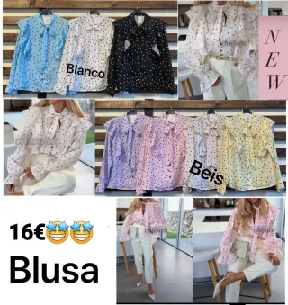 Blusa lunares mujer Nuevo