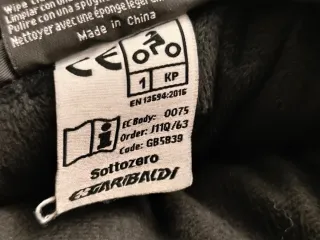 Guantes moto calefactados Garibaldi Talla L