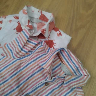 Conjunto 2 camisas mais um par de calções Primark