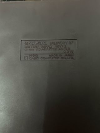 calculadora Casio Memory-8F.