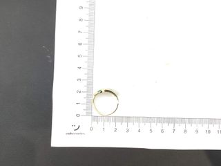 anillo oro 18k con piedra con circonita