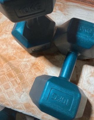 Mancuernas 10kh haltere 10 dumbell 10