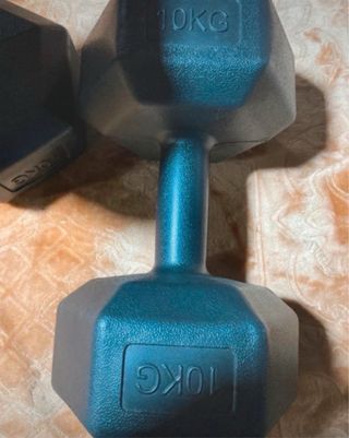 Mancuernas 10kh haltere 10 dumbell 10