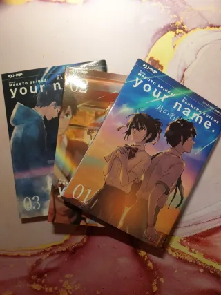 YOUR NAME BOX #01-03 (MANGA) -