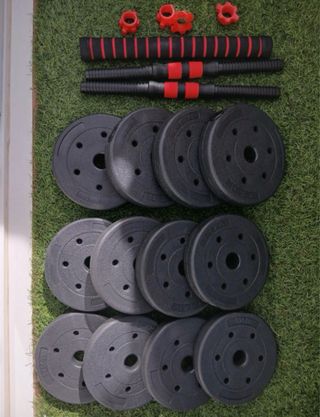 Set de mancuernas ajustables 30