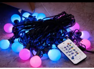 Guirnalda de Luces LED Multicolor con Control