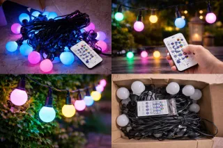 Guirnalda de Luces LED Multicolor con Control