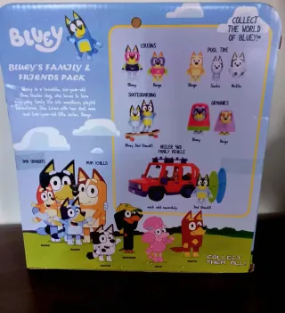 Bluey pack figuras novas em caixa